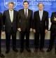 Alfonso Alonso, Jesús Posada, Mariano Rajoy, Pío García-Escudero y José Manuel Barreiro