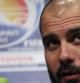 El entrenador del Barça, Josep Guardiola, en rueda de prensa en Yokohama