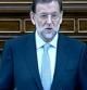 El presidente electo Mariano Rajoy en el discurso de investidura hoy en el Congreso de los Diputados
