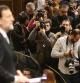 Fotógrafos captan la intervención de Mariano Rajoy en el debate de investidura