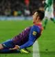 El chileno Alexis celebra su gol, el tercero del Barça, frente al Betis