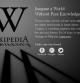La versión en inglés de Wikipedia, apagada en protesta contra la ley SOPA de antipiratería