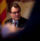 Artur Mas, durante la reunión del Consell Executiu