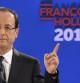 El candidato del Partido Socialista a la Presidencia de Francia, Francois Hollande, durante la presentación de su proyecto para las elecciones