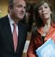 El ministro de Economía y Competitividad, Luis de Guindos, se ha reunido hoy con la presidenta del PP catalán, AliciaSánchezCamacho, en la sede de su departamento.