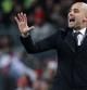 Pep Guardiola, durante la vuelta de las semifinales de la Copa del Rey ante el Valencia