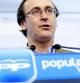 El portavoz del PP en el Congreso de los Diputados, Alfonso Alonso, en rueda de prensa