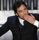 Bardem, con el Oscar que ganó por 'No es país para viejos'
