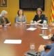 La Consellera d'Ensenyament, Irene Rigau, se Reúne con diputados y entidades.