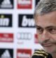 El portugés José Mourinho, técnico del Real Madrid, durante la rueda de prensa previa al partido contra el Málaga
