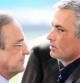 Jose Mourinho y Florentino Perez, en marzo de 2012
