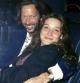 Carla Bruni ha tenido numerosos romances. En la foto en octubre de 1989, en Nueva York con Eric Clapton
