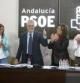 El candidato a la Presidencia de la Junta de Andalucía y secretario general del PSOE, José Antonio Griñán