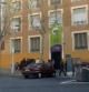 Imagen de la Escola Sagrada Familia, donde los Mossos d'Esquadra ha retirado un artefacto que simulaba un explosivo
