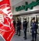 La policía custodia el Cortes Inglés de Valencia