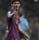 Leo Messi celebra su gol ante el Athletic de Bilbao