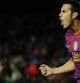 Pedro Rodríguez celebra su gol ante el Getafe en el Camp Nou
