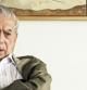 Mario Vargas Llosa, en una sala de estar de su casa del barrio de Barranco, en la capital peruana