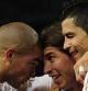 Cristiano, Ramos y Pepe celebran el 1-2