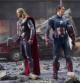 Thor, interpretado por Chris Hemsworth, junto al Captan América, Chris Evans, en una escena de 'Los Vengadores'