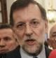 El presidente del Gobierno, Mariano Rajoy, a su salida del pleno del Congreso de los Diputados
