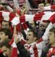 La afición del Athletic Club celebra la clasificación del equipo para la final de la Liga Europa