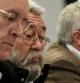 Los secretarios generales de CCOO y de UGT, Ignacio Fernández Toxo, y Cándido Méndez, respectivamente, junto al líder de IU, Cayo Lara