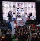 Los seguidores de Hollande celebran el triunfo del socialista en las presidenciales francesas