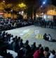 Asamblea de Badalona Indignada en la Plaça Pompeu Fabra
