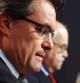Artur Mas y Andreu Mas-Colell, en rueda de prensa en la Generalitat en 2012