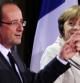 La canciller alemana Angela Merkel y el nuevo presidente de la República francesa, François Hollande, han comparecido juntos en rueda de prensa