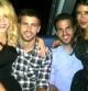 Shakira, Piqué, Cesc y su pareja, en una imagen subida a Twitter por Piqué