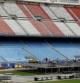 En el Calderón desmontaban hoy el escenario en el que tocó Coldplay