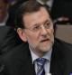 El presidente del Gobierno español, Mariano Rajoy, durante la reunión de la Cumbre de la OTAN