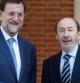 Archivo. Rubalcaba y Rajoy en el Palacio de la Moncloa