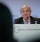 El ministro de Economía, Luis De Guindos, durante su intervención en la sesión inaugural de la vigésimo octava edición de la Reunión del Cercle d'Economia de Sitges