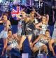 Kylie Minogue actúa en el concierto del Jubileo de la Reina celebrado en Buckingham Palace