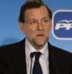 El presidente del gobierno, Mariano Rajoy, durante la intervención de la Junta directiva nacional del PP