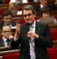 El president del Govern, Artur Mas, durante la sesión de control en el Parlament