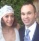 Imagen del matrimonio subida por el propio Iniesta a su cuenta de Twitter
