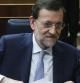 Mariano Rajoy en su escaño en el Congreso