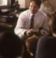 Robin Williams, en el papel de profesor en la película El club de los poetas muertos