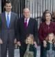 La Familia Real acude a la Misa del Domingo de Resurrección en la Catedral de Palma de Mallorca el pasado mes de abril