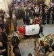 Imagen del funeral castrense del general Daoud Rajha