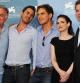Ehud Bleiberg, Ariel Vromen, Michael Shannon, Winona Ryder y Ray Liotta presentando 'The Iceman'