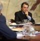 El President de la Generalitat, Artur Mas, en el Consell Executiu en el Palau.