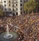 Miles de catalanes participan en el centro de Barcelona en una manifestación independentista bajo el eslogan 'Cataluña, nuevo Estado de Europa'