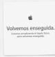 El mensaje de cierre temporal de la Apple Store en víspera de la presentación del iPhone 5