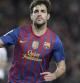 Cesc Fábregas, durante un partido con el Barça