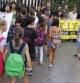 Protesta de profesores de ESO Lluís Vives curso escolar 2013